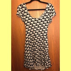 Cat skater dress